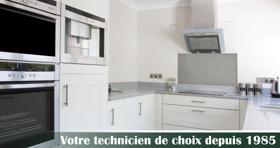 votre technicien de choix depuis 1985 - Cuisine moderne avec plusieurs électroménager