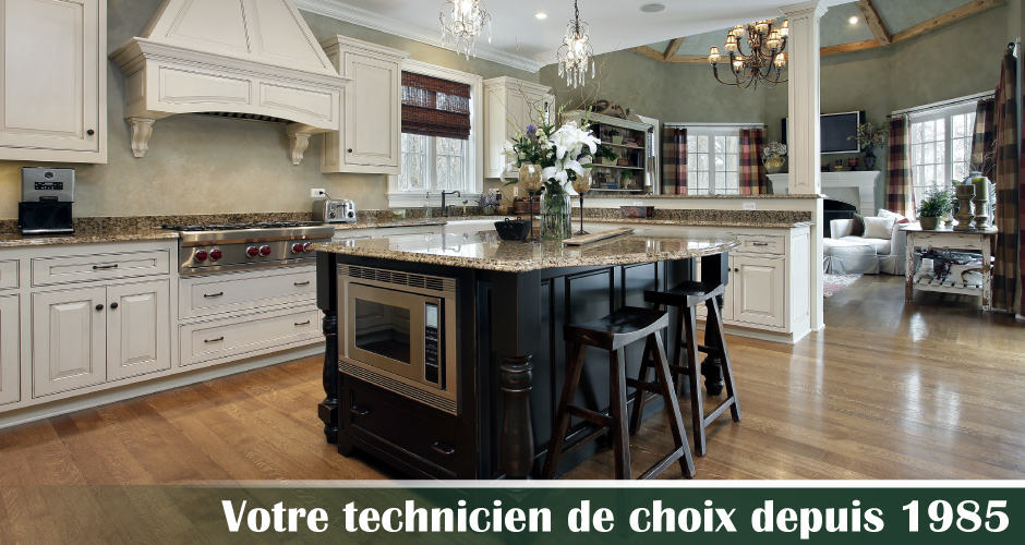 votre technicien de choix depuis 1985 - cuisine luxueuse